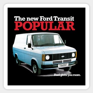 FORD TRANSIT - brochure Sticker